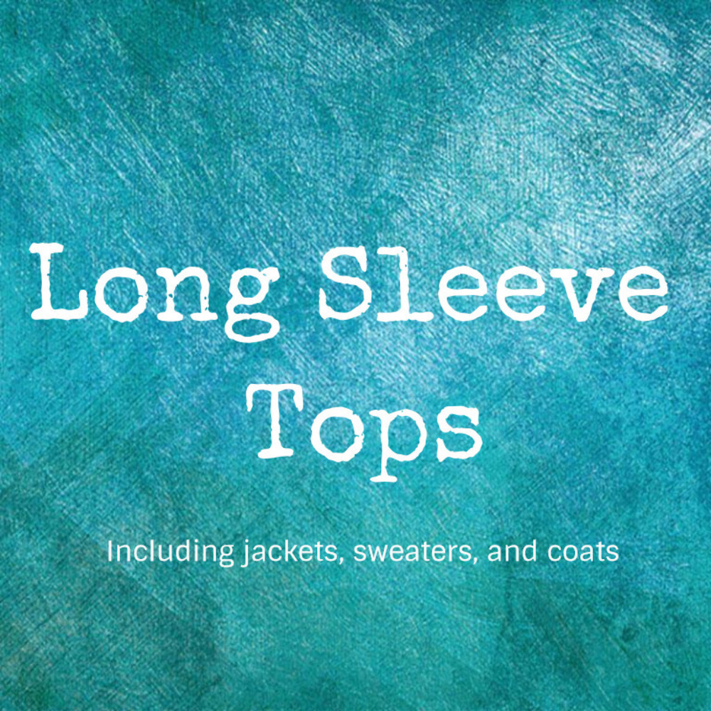 Long sleeve Tops including jackets and sweaters
